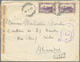 Delcampe - Libanon: 1921/59 (ca.), Lot Of Covers (22), Stationery (5) Inc. FDC 1938 France-Lebanon Air S/s. Als - Libanon