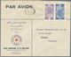 Delcampe - Libanon: 1921/59 (ca.), Lot Of Covers (22), Stationery (5) Inc. FDC 1938 France-Lebanon Air S/s. Als - Lebanon