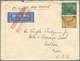 Malaiischer Staatenbund: 1906/36, F.M.S. Tiger Design Covers (4 Inc. Airmail, 50 C. RC), Stationery - Federated Malay States