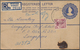 Delcampe - Malaiische Staaten - Selangor: 1900's-1950's Ca.: About 570 Covers And Few Postal Stationery Registe - Selangor