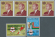 Marokko: 1982/1992, Lot Of 13.231 IMPERFORATE (instead Of Perforate) Stamps MNH, Showing Various Top - Marokko (1956-...)