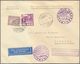 Delcampe - Niederländisch-Indien: 1893/1942, Covers (34 Inc. Many By Air) And Used Ppc (2). Inc. Puntstempel "2 - Netherlands Indies