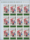 Delcampe - Ruanda: 1967/1975. Lot Of 13,519 IMPERFORATE Stamps, Souvenir And Miniature Sheets Showing Various I - Other & Unclassified