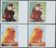 Schardscha / Sharjah: 1972, Monkeys, 20, 25, 75 Dh. And 1 R., 4 Values (Mi. # 1012/1015), Each Imper - Schardscha