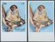 Schardscha / Sharjah: 1972, Monkeys, 20, 25, 75 Dh. And 1 R., 4 Values (Mi. # 1012/1015), Each Imper - Schardscha