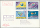 Umm Al Qaiwain: 1963/71, Real Used Covers/unadressed FDC Of: Umm Al Quiwain (6/2), Sharja (1/2), Fuj - Umm Al-Qiwain