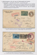 Delcampe - Vereinigte Staaten Von Amerika: 1893 COLUMBUS: Exhibition Collection Of Stamps And About 180 Covers, - Cartas & Documentos