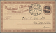 Vereinigte Staaten Von Amerika - Ganzsachen: 1874 - 1890 (ca.), Lot Of Over 60 Postal Stationery Car - Other & Unclassified