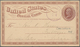 Vereinigte Staaten Von Amerika - Ganzsachen: 1874 - 1890 (ca.), Lot Of Over 60 Postal Stationery Car - Sonstige & Ohne Zuordnung