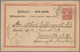 Delcampe - Alle Welt - Ganzsachen: 1882/1919 Postal Stationary Collection With Post-historical Background, Abou - Other & Unclassified