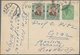 Britische Kolonien: 1890/1960 (ca.), British Asia, Group Of 24 Covers/cards Incl. Stationeries, Comp - Other & Unclassified