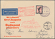 Delcampe - Zeppelinpost Deutschland: Collection Of 71 Zeppelin Cards And Covers, Ca 60 Flown + Several Hindenbu - Correo Aéreo & Zeppelin