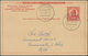 Luxemburg: 1951, Lot Of About 70 Reply Postal Stationery Cards Of The USA From Only Different Post O - Other & Unclassified