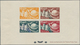 Monaco: 1949/1950, 75th Anniversary Of UPU, Specialised Assortment Incl. Six BLOC SPECIAUX Unmounted - Covers & Documents