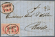 Österreich: 1867/1880 Ca., Konvolut Mit 6 Frankierten Briefen Der Ausgabe "Franz-Josef" Von Triest N - Collections