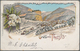 Delcampe - Schweiz: 1890er/1920er Jahre - ANSICHTSKARTEN: Kollektion Von Etwa 170 Mehrfarbigen Ansichtskarten A - Sammlungen