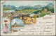 Delcampe - Schweiz: 1890er/1920er Jahre - ANSICHTSKARTEN: Kollektion Von Etwa 170 Mehrfarbigen Ansichtskarten A - Collections
