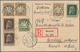 Bayern - Marken Und Briefe: 1850/1920 (ca.), Nette Zusammenstellung Mit 20 Briefen Und Karten (dabei - Other & Unclassified