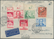 Deutschland Nach 1945: 1945/1956, Kleiner Posten Von 12 Belegen Mit Fast Nur Besseren Frankaturen, U - Collections