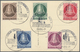 Berlin: 1948/1957, Lot Von 13 Briefen Und Karten, Dabei MiNr. 10 MeF, 13 EF, 100 MeF, 104 EF, Div. S - Unused Stamps