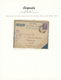 Deutschland: 1942/45, Military Related Air Mail In WWII, Collection Mounted On Pages W. Franked Item - Collections