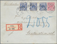 Delcampe - Altdeutschland Und Deutsches Reich: 1868/1944 (ca.), EINSCHREIBEN, Umfassende Sammlung Von Ca. 230 E - Colecciones