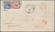 Baden - Marken Und Briefe: 1851/1868 (ca.), Kleine Partie Mit Vielen Höchstwerten Wie 18 Und 30 Kreu - Other & Unclassified