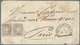 Bayern - Marken Und Briefe: 1853/1870 (ca.), Partie Mit Rund 150 Belegen, Dabei Seltene Farb- Und Bu - Other & Unclassified