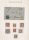 Hannover - Marken Und Briefe: 1817/1864, Sehr Schöne Sammlung Auf Selbstgestalteten Seiten In Zwei B - Hannover