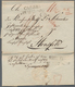 Thurn & Taxis - Vorphilatelie: 1810/1860 (ca.), Partie Von 14 Markenlosen Briefen Und Zwei Postschei - Prephilately
