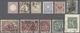 Deutsches Reich: 1872/1945, Umfangreicher, Meist Ungebrauchter Und Gestempelter Duoblettenposten Ink - Collections