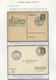 Delcampe - Deutsches Reich: 1920/1948 Ca., Marken Und Poststempel Am Beispiel Einer Heimatsammlung Nürnberg, Ab - Collections