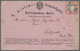 Deutsches Reich - Brustschild: 1872/1876, Brustschild/Pfennige, Partie Von Neun Briefen Und Karten, - Collections