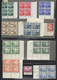 Deutsches Reich - 3. Reich: 1933/1945, Partie Von Meist Einheiten (Viererblöcke) Mit Vielen Besseren - Used Stamps