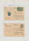 Delcampe - Deutsches Reich - Ganzsachen: 1871/1924 Ganzsachensammlung Mit Ca. 325 Karten, Doppelkarten, Privatp - Other & Unclassified