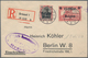 Deutsches Reich - Nebengebiete: 1900/1957 (ca.), Vielseitige Partie Von Ca. 120 Briefen/Karten/Ganzs - Collections