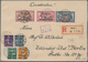 Delcampe - Deutsches Reich - Nebengebiete: 1900/1957 (ca.), Vielseitige Partie Von Ca. 120 Briefen/Karten/Ganzs - Collections