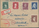 Delcampe - Deutsches Reich - Nebengebiete: 1900/1957 (ca.), Vielseitige Partie Von Ca. 120 Briefen/Karten/Ganzs - Colecciones