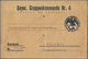 Delcampe - Feldpost 1. Weltkrieg: 1916/1919, Lot Von Fünf Feldpostbriefen/Heeressache Und Einer Vorderseite, Da - Other & Unclassified