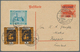 Deutsche Abstimmungsgebiete: Saargebiet - Ganzsachen: 1920/1933, Interessante Slg. Mit 24 Gebrauchte - Postal Stationery
