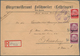 Delcampe - Dt. Besetzung II WK - Lothringen: 1940/44, Umfangreiche Stempelsammlung Von 225 Belegen Und Briefstü - Besetzungen 1938-45