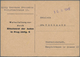 Delcampe - KZ-Post: 1934/1945, Sammlung Von Insgesamt Ca. 220 Belegen, Vordrucken Und Dokumenten, Dabei Belege - Cartas & Documentos