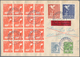 Delcampe - Deutschland Nach 1945: 1946/1955 (ca.), Posten Von Ca. 120 Belegen Ab Den Zonen, Dabei Viele Gute St - Collections