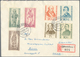 Delcampe - Deutschland Nach 1945: 1946/1955 (ca.), Posten Von Ca. 120 Belegen Ab Den Zonen, Dabei Viele Gute St - Collections