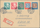 Delcampe - Deutschland Nach 1945: 1946/1955 (ca.), Posten Von Ca. 120 Belegen Ab Den Zonen, Dabei Viele Gute St - Collections