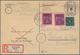 Delcampe - Sowjetische Zone: 1945 - 1949, Briefekarton Mit Hunderten Von Belegen Mit Einschreiben, Dabei Auch B - Autres & Non Classés