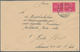 Sowjetische Zone: 1945, Kleines Lot Mit Mecklenburg Vorpommern Nr. 8x Und Y Gestempelt, Brief Mit Se - Sonstige & Ohne Zuordnung