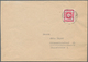 Sowjetische Zone: 1945/1946, Partie Mit 15 Interessanten Briefen Inkl. Ein Überroller-Brief, Dabei P - Other & Unclassified