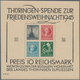 Sowjetische Zone - Thüringen: 1945/1946, Lot Von Vier Blocks: Bl. 1, Bl. 2 (2), Bl. 4, Je Postfrisch - Other & Unclassified