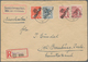 Sowj. Zone - Bezirkshandstempel: 1948, Partie Mit Fast 60 Briefen Und Karten, Dabei Viele R-Briefe, - Other & Unclassified